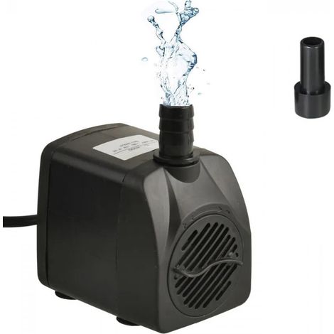 Desineo – Pompe submersible réglable 800L/H 16W – Moteur silencieux – Pour hydroponie, fontaines, aquariums et bassins – Câble 1,5m (1/5)