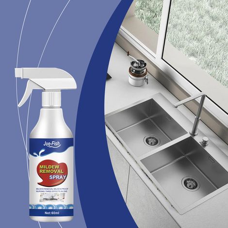 Détachant facile à utiliser, doux et efficace pour les murs, les éviers et spray raviveur de couleur – 60 ml -- AUTLEAD (1/5)