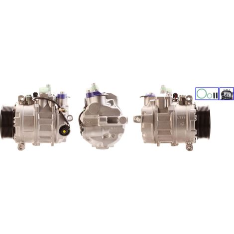 Compresseur, climatisation Elstock 51-0700 MERCEDES-BENZ 0012308311 0012308811