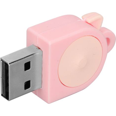 Clé USB Mignon Oreilles de Chat 64GB Rose - Cadeau Original pour PC et Voiture, USB 2.0 Portable et Design Cartoon (1/5)