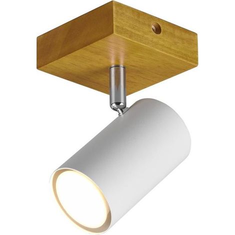 Spot da Interno a Led in Metallo Bianco Opaco
