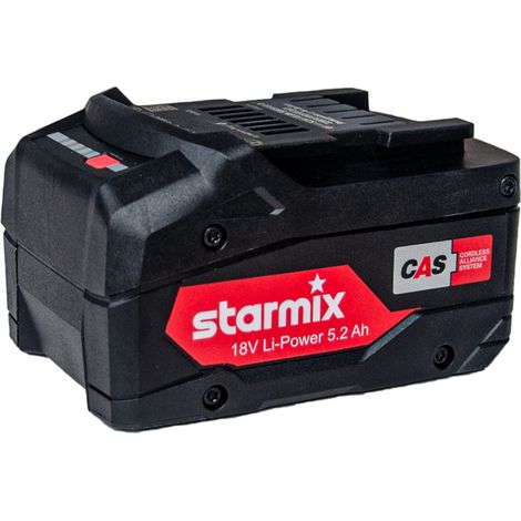 Starmix Pack batterie 18V Li-Power 5,2 Ah