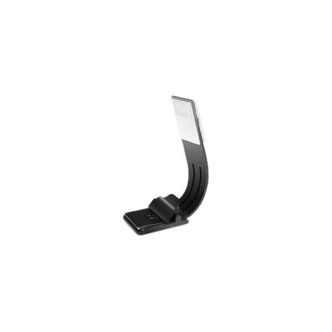 Leselampe mit Klemme, LED-Leselampe, Leselampe mit Klemme, 4 Helligkeitsstufen, USB-aufladbar, ideal für Kinder, zum Lesen im Bett, im Flugzeug oder im Zug – Crezuo (1/4)