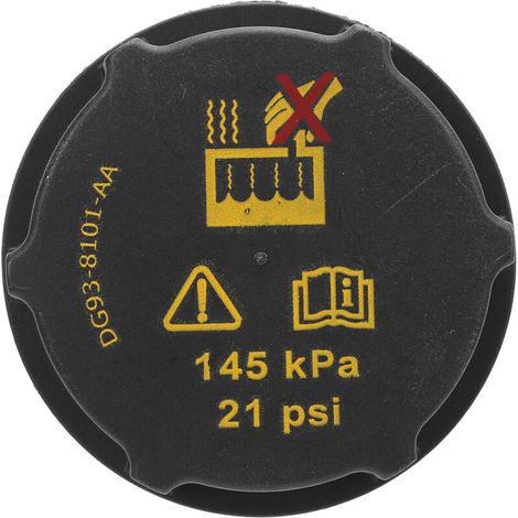 Bouchage de Composant Moteur de Secours Pression, Capuchon Réservoir Liquide Refroidissement ABS Premium, compatibilité avec Bronco, Edge, et Plus Encore une efficacité Améliorée, un Sceau Fuite,. (1/5)