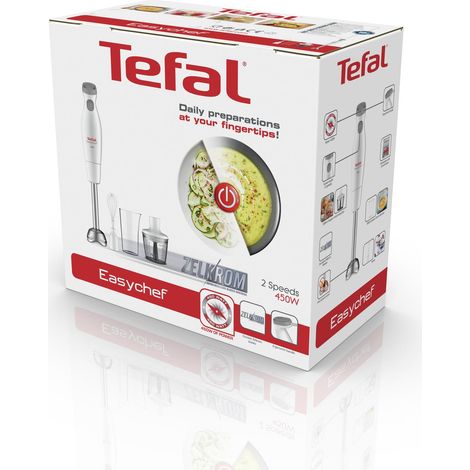 Tefal Easychef HB453138 batidora de mano blanca 450 W (1/3)