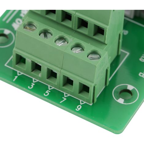 Embases à vis 10 broches IDC10P, carte de dérivation mâle 10 pins pour interface API avec support, connecteur de raccordement (1/5)