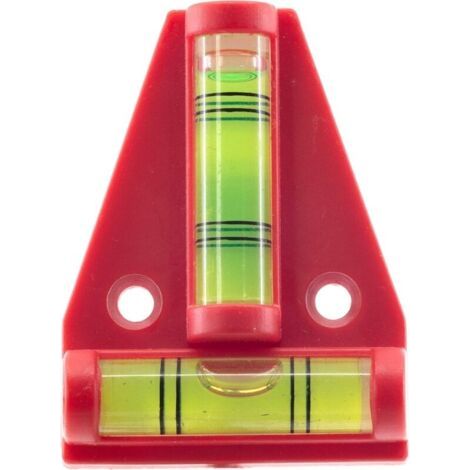 Mini Niveau à Bulle pour Camping Cars ou caravanes Plastique t - Leveler Mini niveau haute précision bulle horizontale bulle horizontale (1/5)