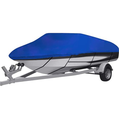 Funda azul para barco de 530x133x40 cm. (1/5)