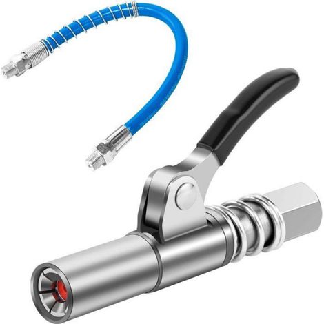 Raccord-De-Graisseur-30-Cm-Flexible-Acier-Allié-Haute-Pression-Pour-Buses-Coniques-Entretien-Mecanique-1-Piece (1/5)