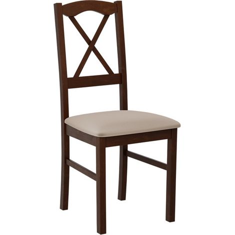 Silla Victorville 174, Paros 2, 91x43x40cm, Tapiz, De madera, Madera, Muebles ya montados (1/4)