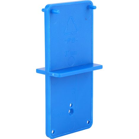 Gabarit de perçage pour charnières (2 pièces) - Guide de perçage pour l'assemblage de portes et placards (1/5)