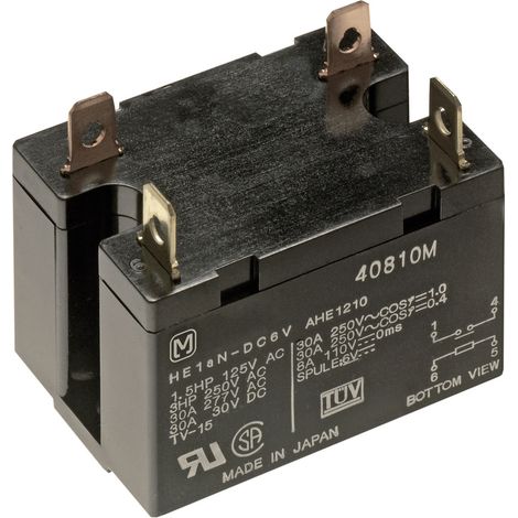 Panasonic HE1AN240AC Printrelais 240 V/AC 30 A 1 Schließer 1 St. (1/4)