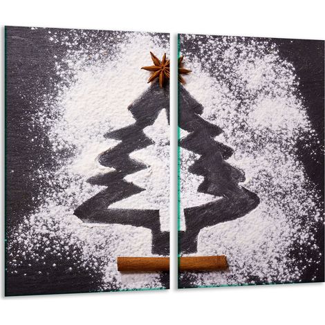 Tagliare in vetro 2x 30x52 vacanze (1/5)