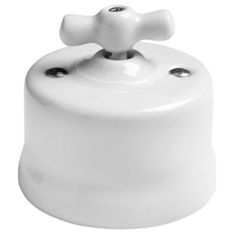 Conmutador serie porcelana (1/2)