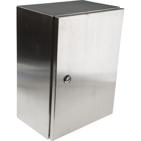 Coffret mural RS PRO en Acier inoxydable 304 dim. ext. 300 x 400 x 200mm, IP66 ( Prix pour 1 ) (1/3)