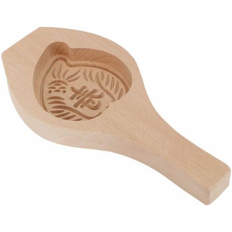 Moule à gteau de lune en bois bricolage biscuits Fondant gteau moule de cuisson outils de décoration de cuisine pêche (1/5)