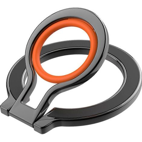 Support magnétique pour téléphone avec anneau de doigt en silicone (1/5)