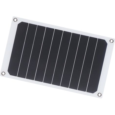 Chargeur solaire portable 10 W pour les voyages, l'escalade, le camping et les pique-niques en plein air (1/5)
