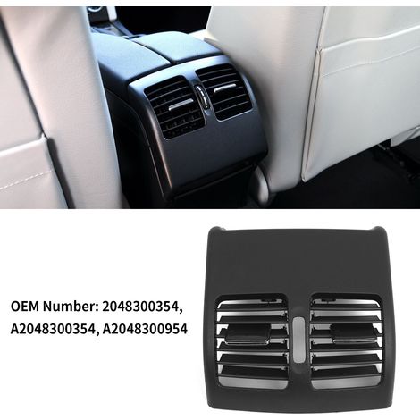 Griglia di ventilazione posteriore, pannello di ricambio per l'aria condizionata dell'auto per Mercedes-Benz W204 C350 C250 C300 E350 C63 AMG 2008-2013, 2048300354, A2048300354, A2048300954