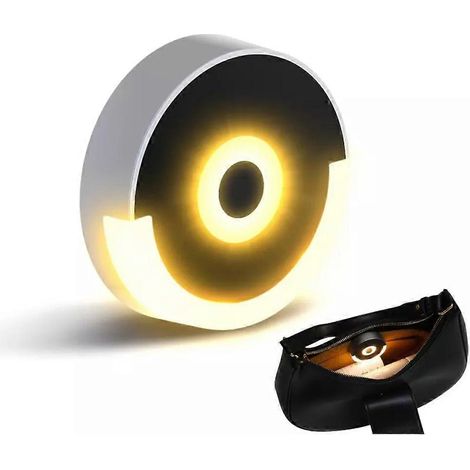 Lampe de sac à main, lampe LED pour sac à main femme, illuminateur de sac original rechargeable (1/4)