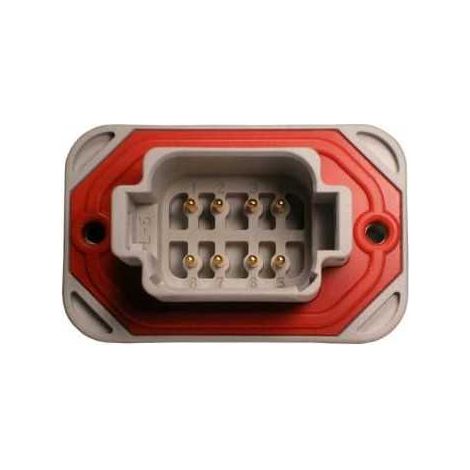 Connettore Serie DT15 Femmina 8 Vie da circuito stampato G003