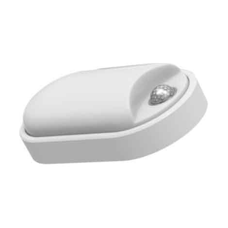 PLAFONIERA A LED OVALE CON SENSORE 18W - 2000 Lm - Tricolor - LAMPO