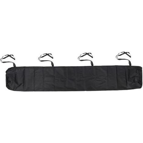 1pcs Parasol de terrasse extérieur, parasol de jardin étanche, volet roulant rétractable, abri de pluie, sac de rangement (noir, 5 m)-x (1/3)