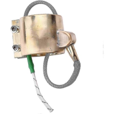 2025 40x40mm 220V 220W Élément chauffant électrique en cuivre avec anneau chauffant en cuivre (1/5)