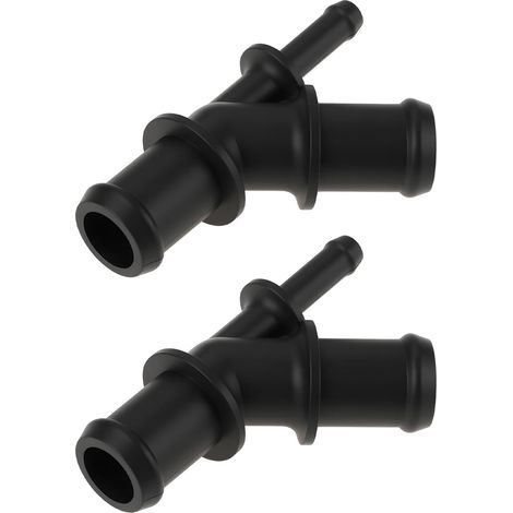 Set of 2 car coolant connection hoses 1J0121087D compatible with VW T5 Mk4 Golf (1/5)