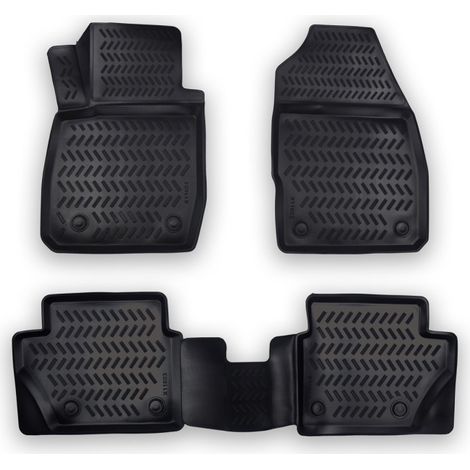 Комплект 4бр. 3D Гумени стелки за купе от TPE гума X-Series за FORD FIESTA 2002-2008г.
