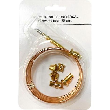Vannes thermocouples à gaz de 90 cm pour chauffe-eau avec 5 pièces fixes pour four à gaz (1/4)