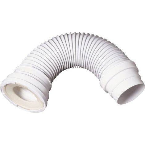 Jardibric – Pipe de WC souple extensible 240 à 380 mm – Diamètre Ø93/100 – Emboîture flexible Ø80/105 – Étanchéité fiable pour installations précises (1/2)