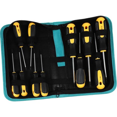 Jeu de Tournevis en Étoile Manuel 11 Pièces T5 à T30 pour Réparation  Alliage Chrome-vanadium, Étui Oxford et Pvc, Usage Auto et Travaux Pro, Format Facile à Transporter (1/5)