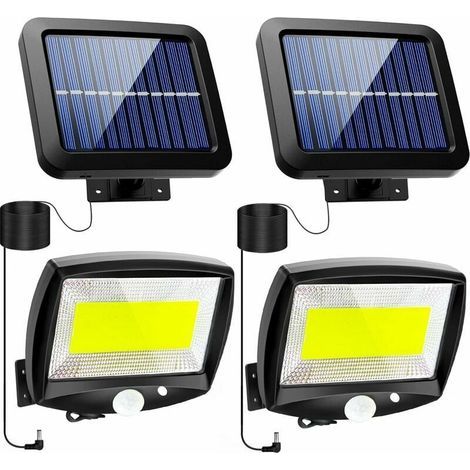 Wireless IP65 outdoor solar LED floodlight with motion sensor, 3 modes, for garden or patio (1/5)