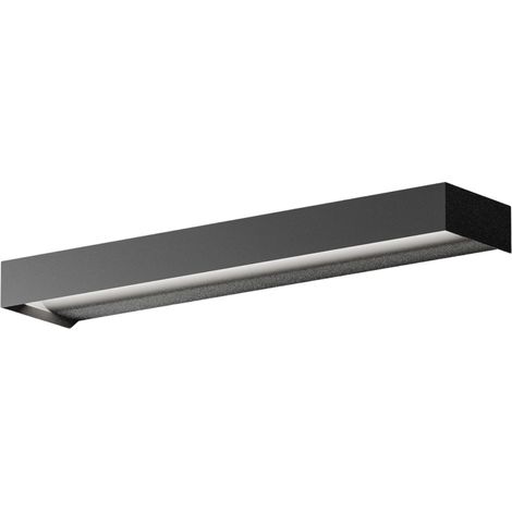 Applique Led Gap 20W 980Lm 3000K Aluminium Noir Mat Gradable Phase Cut - Gealuce (1/3)