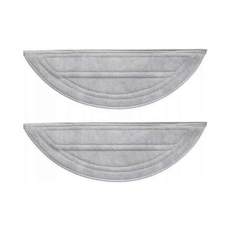 Chiffon microfibre VibraRise original pour balais Roborock Saros 10 (x2) (1/2)