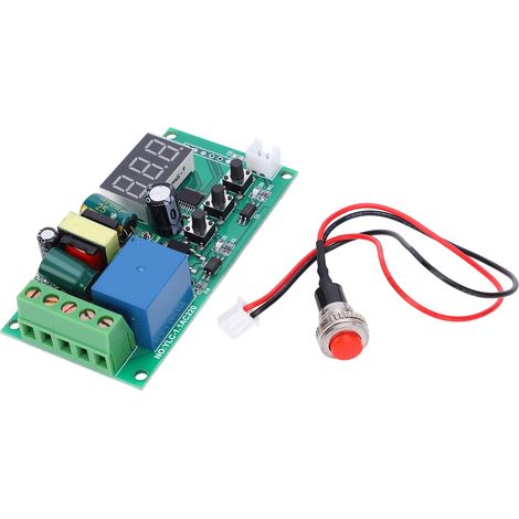Module de protection contre les surtensions, relais numérique à LED, interrupteur de décharge, composants électroniques 220 V CA (1/5)