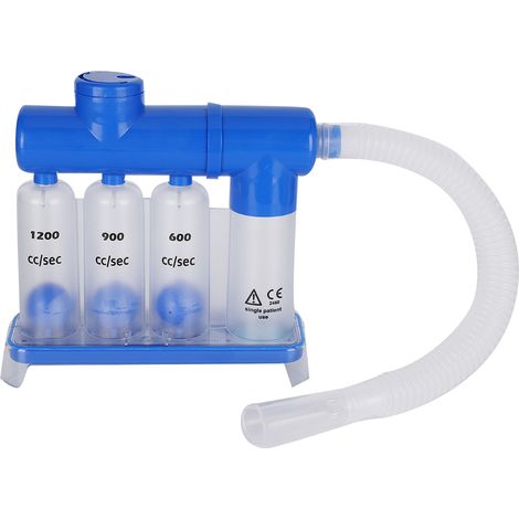 Entraîneur Respiratoire pour Exercice de Capacité Vitale et Amélioration de la Fonction Pulmonaire (1/5)