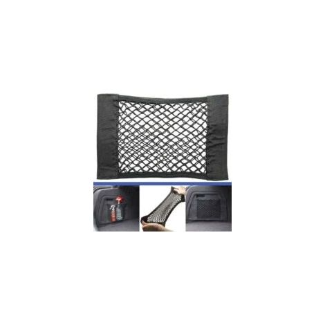 Filet de rangement élastique universel pour coffre de voiture Auto Universe (39 x 25 cm), compatible avec les poubelles de voiture. - Crezuo