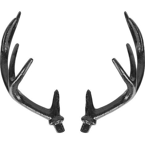 1 paire de serre-têtes en bois de cerf