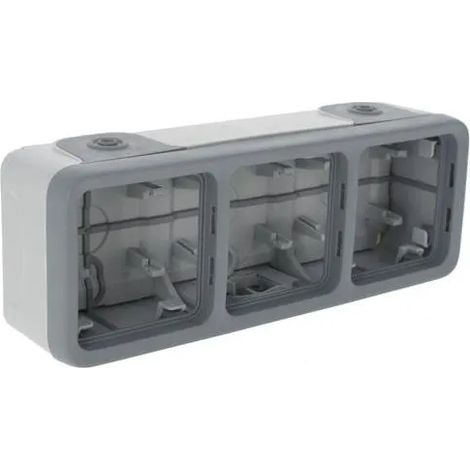 Legrand Plexo wasserdichtes Gehäuse grau 12x24x24 cm