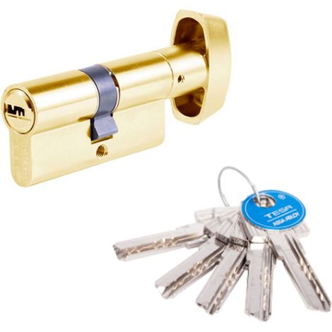 Tesa Assa Abloy - 3010153 - Zylinder de Sicherheit (vermessingt, 35 x 35 mm) (1/2)