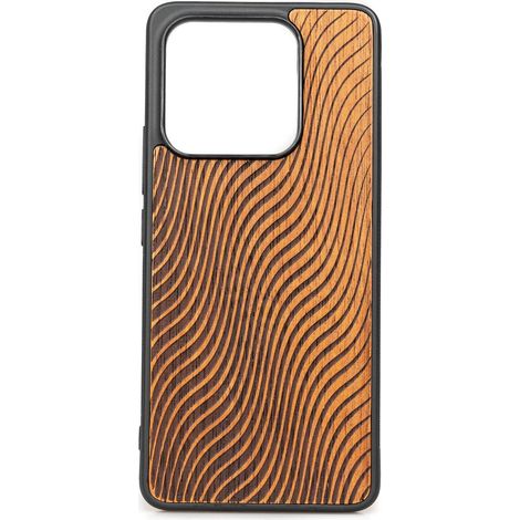 Bewood Xiaomi 13 Pro Custodia in legno MERBAU WAVES