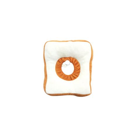Collier post-opératoire rigide et léger en forme de tranche de pain grillé (toast), amusant et fonctionnel, taille L (1/5)
