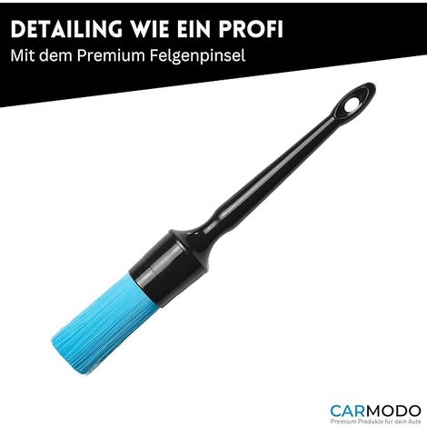 Premium Detailingbürste für die Autopflege - Extrem langlebige Reinigungsbürste, professionelle Autoreinigung, Felgenbürste, Auto-Innenausstattung (1/4)