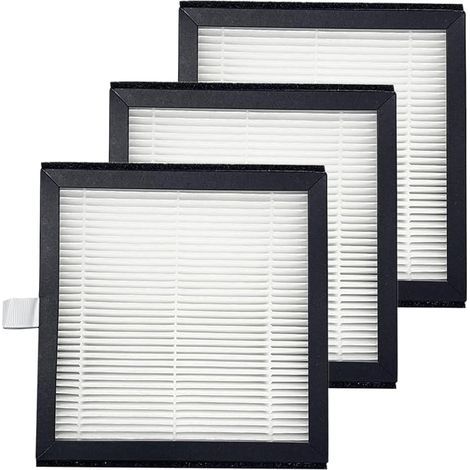 DH02 True HEPA Lot de 3 filtres de rechange compatibles avec TTenergy Sorbi DH02 2 en 1 (1000 ml)/Air Purifier, Afloia AQ8 Q8/Honati/Hysure Q7 Air Purifier (1/5)