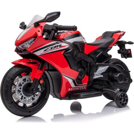 Honda CBR 1000RR Moto électrique 12V avec lumières et sons rouges (1/5)