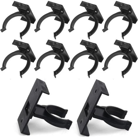 10 Pièces Clips de Plinthe de Cuisine , Clips de Fixation de Plinthe de Cuisine,Clip de Panneau de Bain , pour armoires de Cuisine , Pieds de Lit,Clip de Fixation Pied Meuble (1/5)