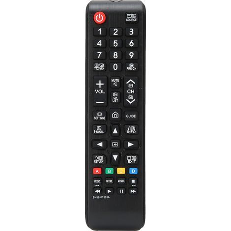 Universalfernbedienung BN59-01303A, kompatibel mit Ersatzteilen für Samsung E43NU7170 Fernseher (1/5)