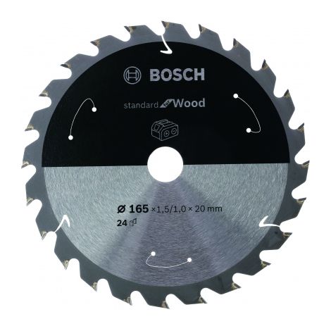 Bosch Standard hoja de sierra circular 165 mm 48 dientes